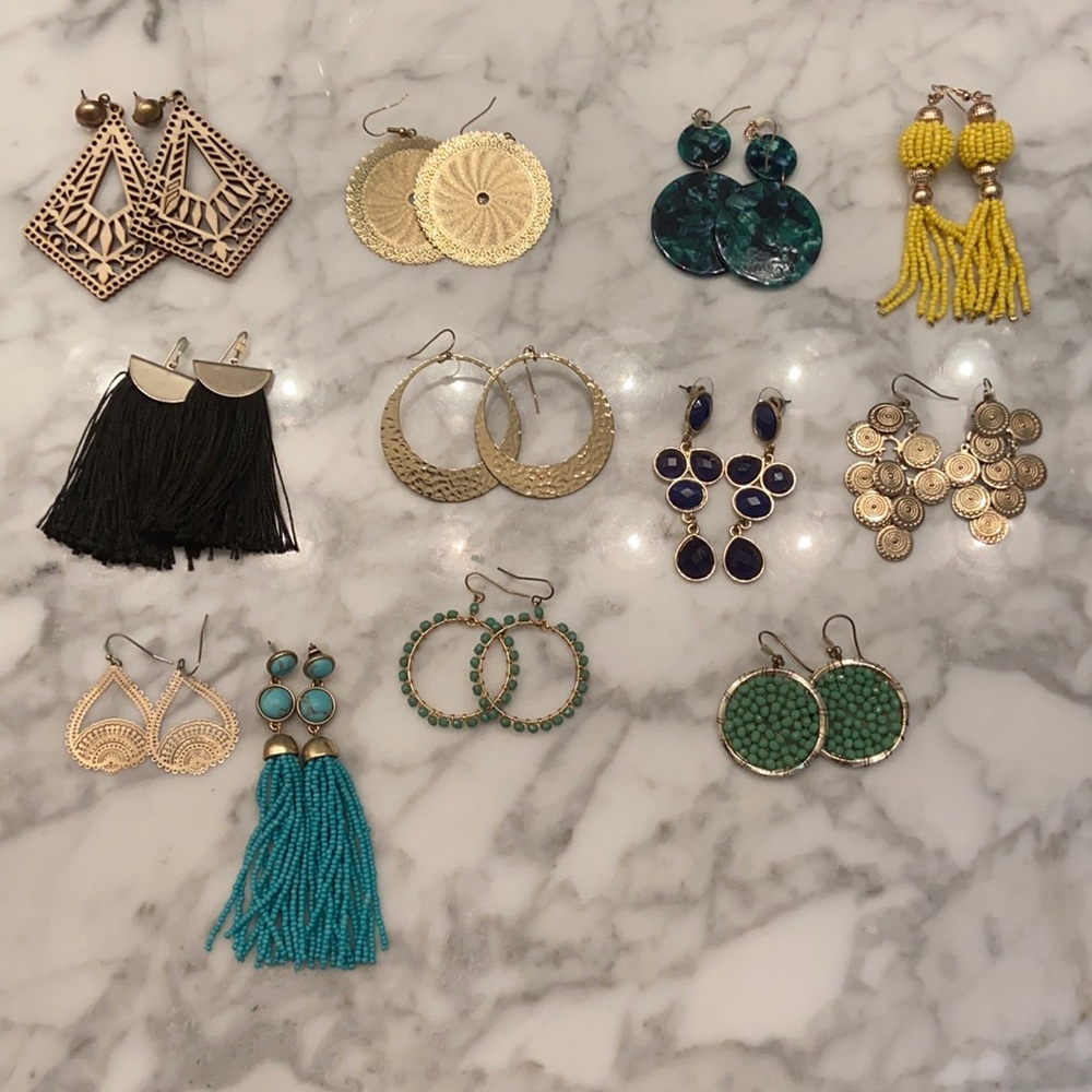 Fun statement earrings